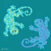 Two Lizards